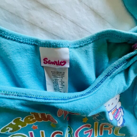 Hello Kitty Matching (Set) Top and Skorts (Shorts/Skirt). SANRIO. - Picture 11 of 14